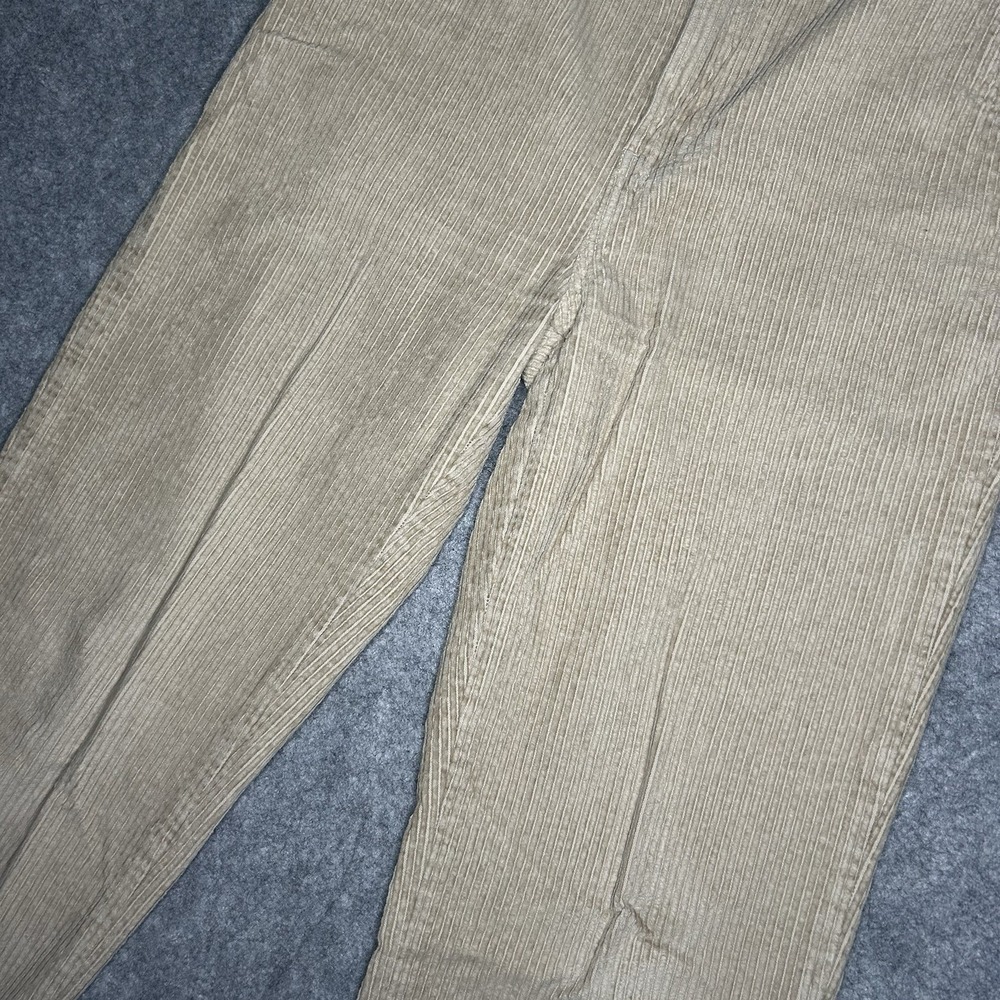 Patagonia Women's 28x26 Khaki Corduroy Pants Loose Tapered Fit - Picture 9 of 13